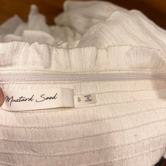 Mustard Seed ruffle mini skirt - Picture 4 of 4